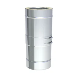 Ø 150 Mm Jeremias DW FU Schiebeelement Für Verbindungsleitung 320-460 Mm Hochglanz