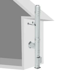 4 M Jeremias DW FU Doppelwandiges Schornstein Set