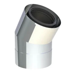 Ø 80 / 125 Mm Jeremias TWIN P Winkel 30° Starr