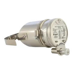 Zugregler Für Pellet-Öfen Mit Klemmband Ø 80 - 100 Mm Und Rundem Stutzen Edelstahl