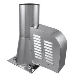 Rauchsauger Mit Bodenplatte Edelstahl Ø 150 Mm