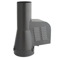 Rauchsauger Zum Einstecken Edelstahl Schwarz