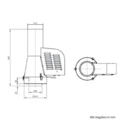 Rauchsauger Zum Einstecken Edelstahl Schwarz 8 Rauchsauger Zum Einstecken Edelstahl Schwarz -Angebote Invicta Store 5630096 rauchsauger zum einstecken edelstahl schwarz3