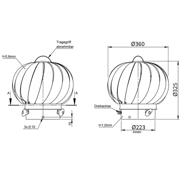 Ø 250 Mm Schornsteinaufsatz Jeremias Hurrican Für Festbrennstoffe 4 Ø 250 Mm Schornsteinaufsatz Jeremias Hurrican Für Festbrennstoffe – Bild 2