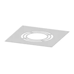 Schornstein - Abdeckblende 1°-65° Einteilig - Mit Hinterlüftung