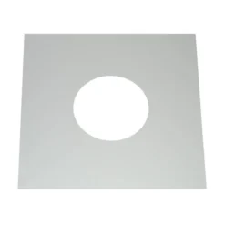 Schornstein - Abdeckblende 0° Einteilig - Edelstahl