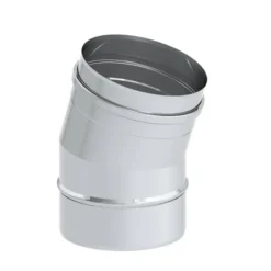 EW Schornstein - Winkel 15° Für Versatz Unten