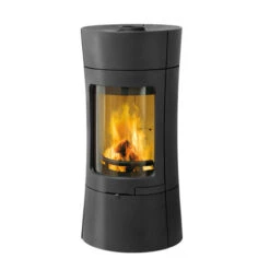 Guss-Kaminofen Leda VISPA Schwarz
