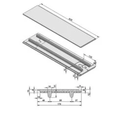 Gusseiserne Herdplatte 6" X 24" Oder 17 X 63 Cm -Angebote Invicta Store gusseisene platte herdplatte 6x24 ofenplatte 17x63cm6