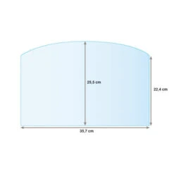 Kaminofen Ersatz - Sichtscheibe Isetta -Angebote Invicta Store kamineinsatz sichtscheibe robax ersatzglasscheibe isetta2