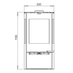 Kaminofen Aduro 9 Schwarz -Angebote Invicta Store kaminofen mit seitenscheiben aduro 9 6 kw panoramaofen6