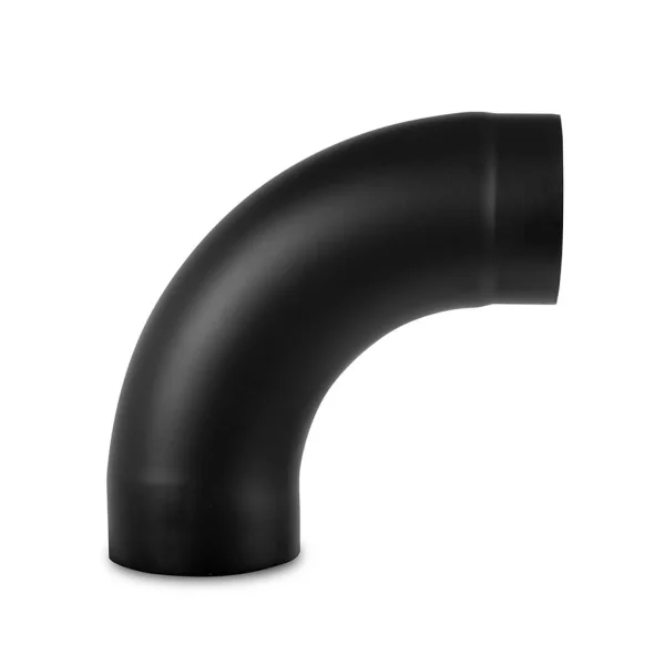 Ø 150 Mm - Bogen Gezogen 90° Schwarz 3 Ø 150 Mm - Bogen Gezogen 90° Schwarz