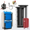 Komplett-Set Kohlevergaser Atmos KC35S -Angebote Invicta Store kohlekessel holzvergaser atmos kc 35 s sparpaket
