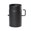 Ø 250 Mm - Ofenrohr 25 Cm Mit Drosselklappe Schwarz -Angebote Invicta Store ofenrohr drosselklappen kaminzugdrossel