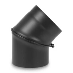 Ø 200 Mm - Bogen Drehbar 0-45° Schwarz