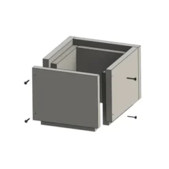 Leichtbauschacht - Schachtelement 250 Mm Lose-verschraubt